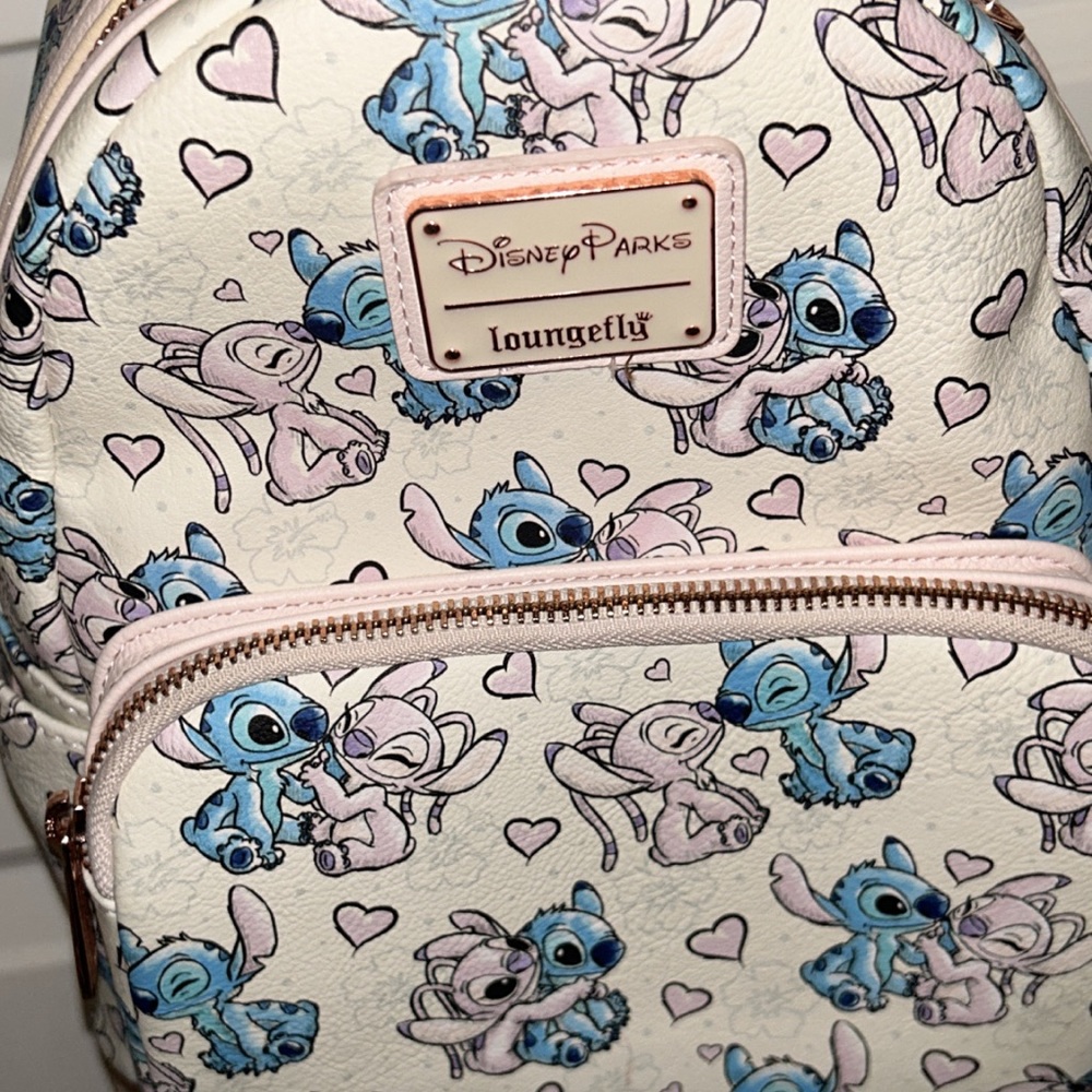 Stitch and Angel loungefly